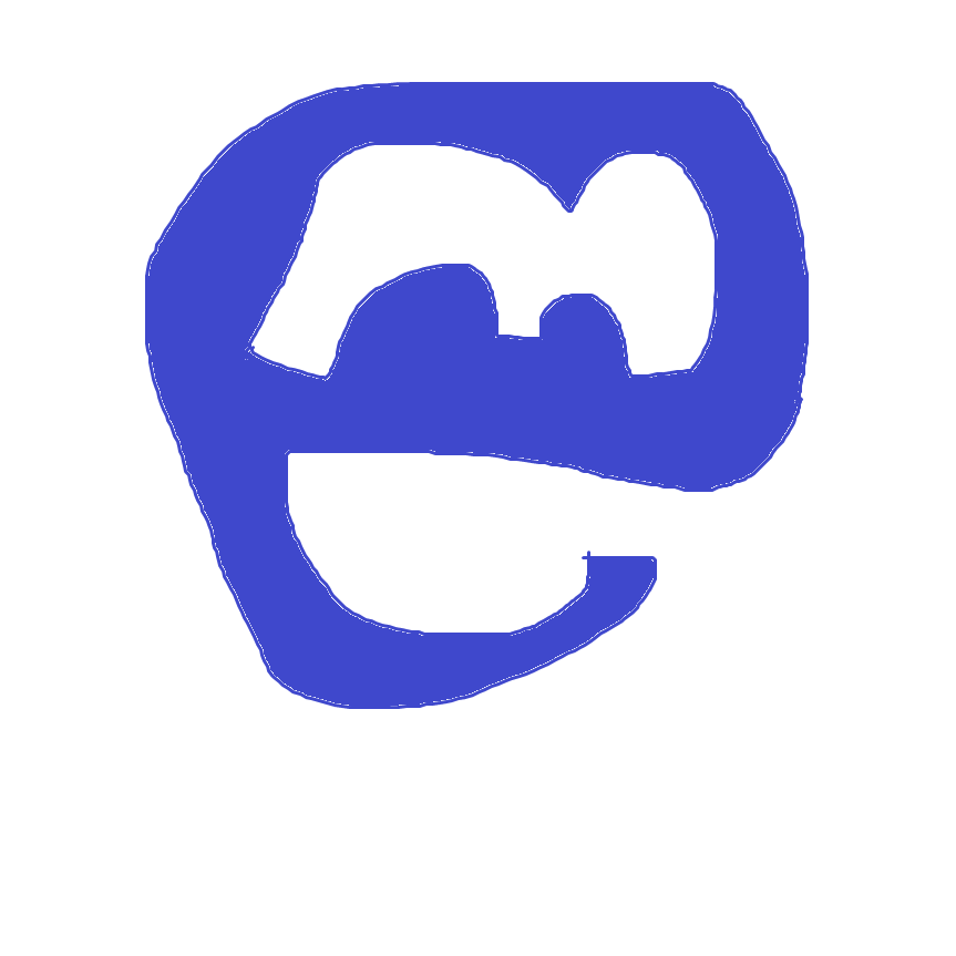 mastodon logo poorly drawn in ms paint