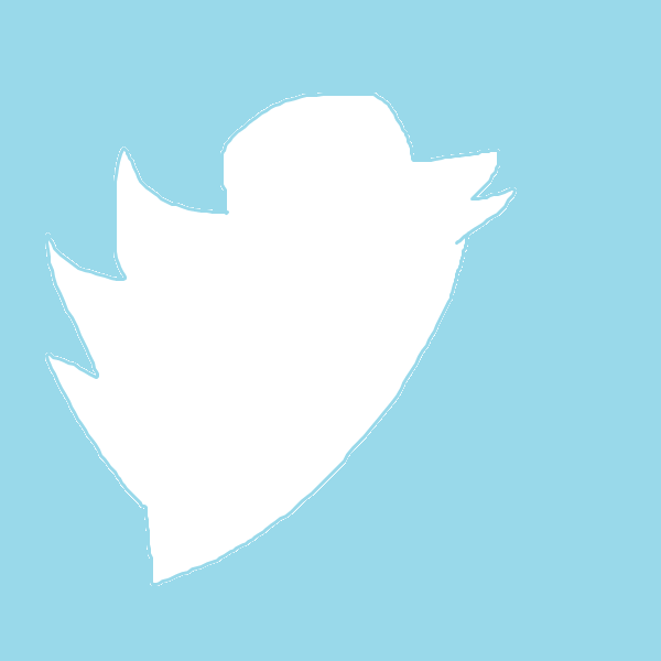 twitter logo poorly drawn in ms paint
