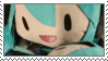 gif stamp of 2 hatsune miku plushies